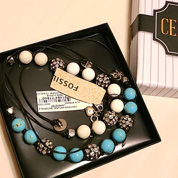 Fossil set of 2 necklaces NWT | R$79 - Picture 4 of 7